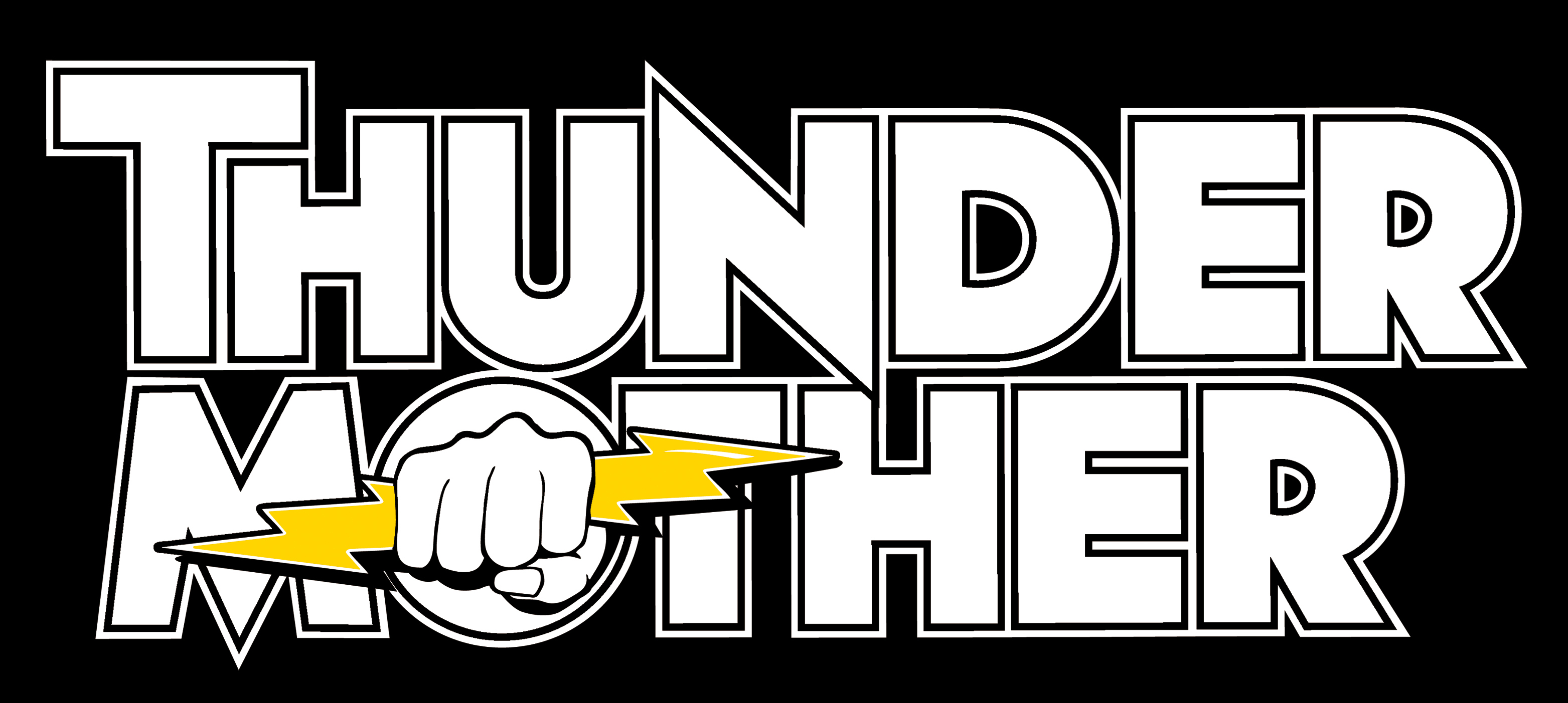 thundermother logo inverted