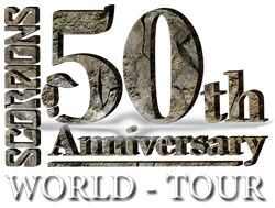 RFB 2015 scorpions 50th anniversary world tour band logo 2014