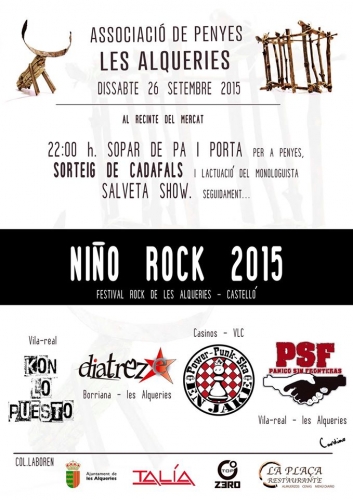 NIÑO ROCK - Festival Rock de les Alqueries