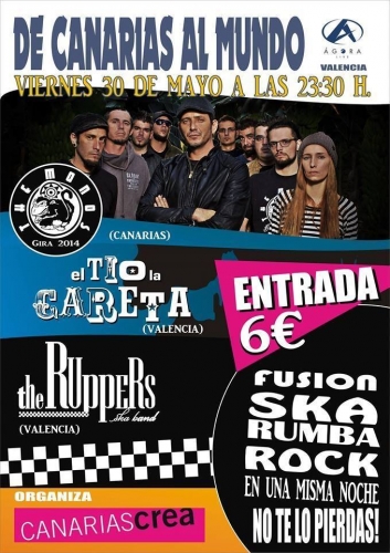 El Tio La Careta, The Monos y The Ruppers Ska Band