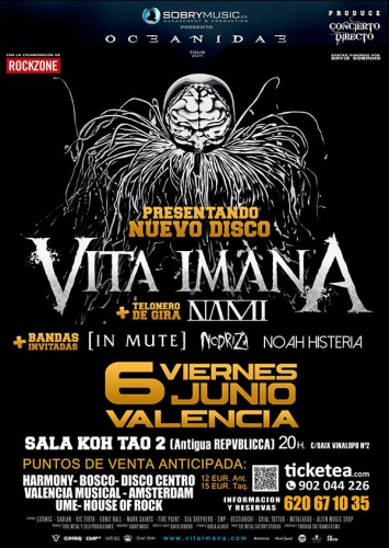 VITA IMANA + NAMI + IN MUTE + NODRIZA + NOAH HISTERIA