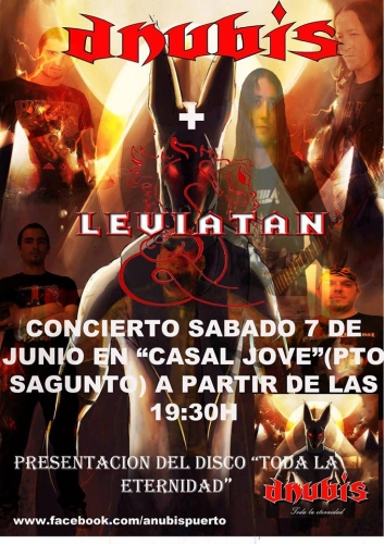 ANUBIS + LEVIATAN (Casal Jove Pto. Sagunto)