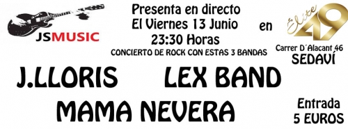 J.Lloris + Lex Band + Mama Nevera