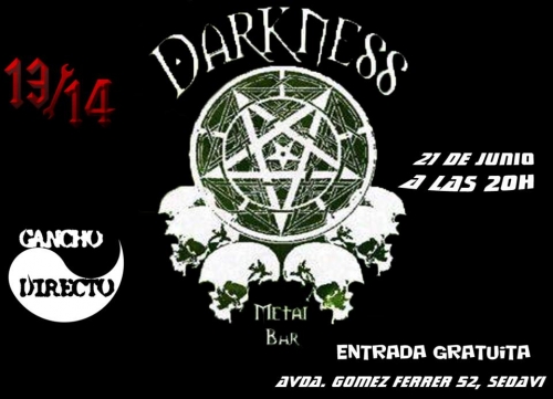 Gancho Directo + 13/14 en Pub Darkness
