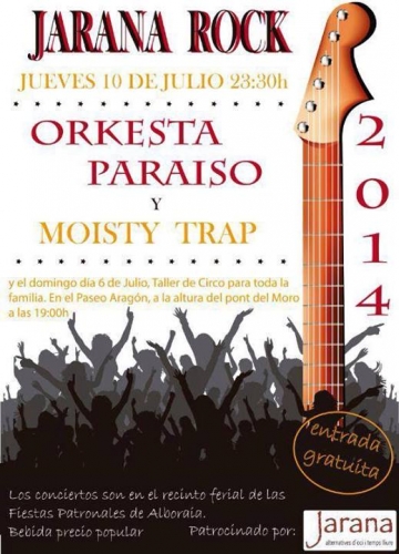 ORQUESTA PARAISO + MOISTY TRAP (ALBORAIA)