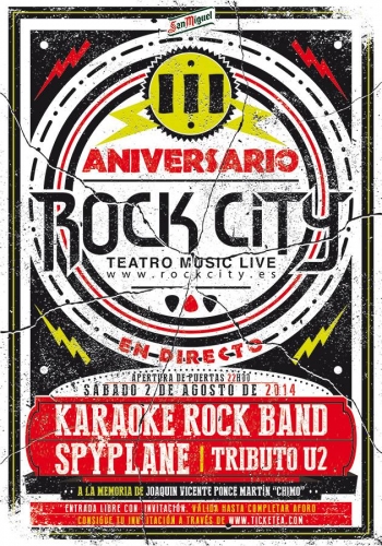 III Animersario de ROCK CITY VALENCIA 