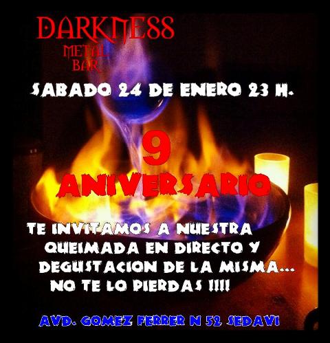 9º Aniversario Darkness Pub