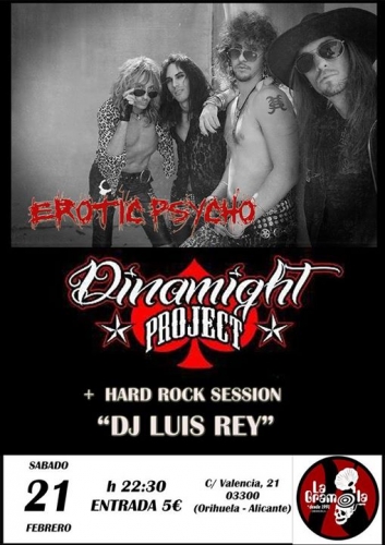 EROTIC PSYCHO + Dinamight Project