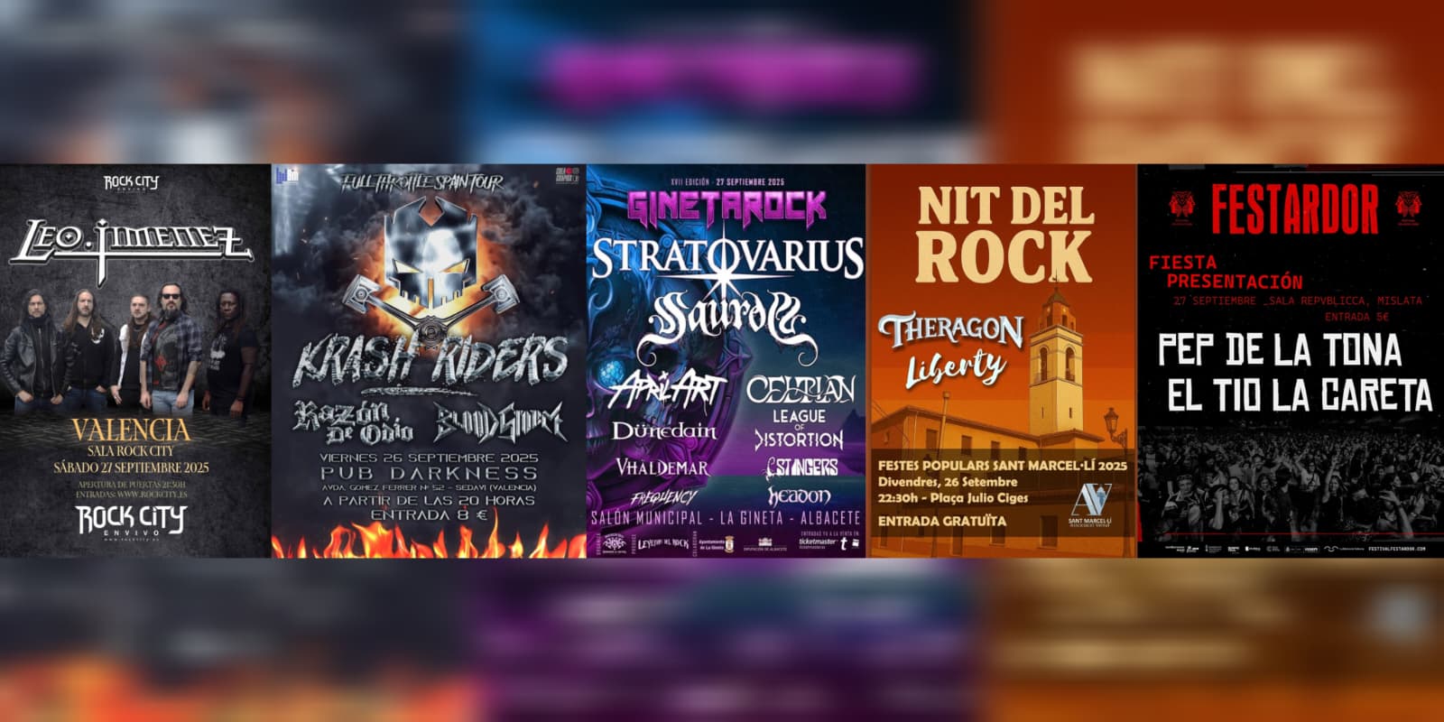 ⚡ᴀɢᴇɴᴅᴀ ᴍᴇᴛᴀʟʜᴇᴀʀᴛ ⚡ del 26 Sep. al 1 de Oct. 2025