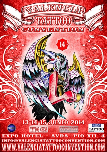 14ª VALENCIA TATTOO CONVENTION - 13-14-15 JUNIO 2014